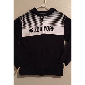 Zoo York Hoodie Size XL (18/20) Long Sleeve Zipper Front 60% Cotton, 40% Poly